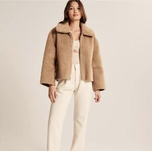 Abercrombie Shearling Trucker Jacket